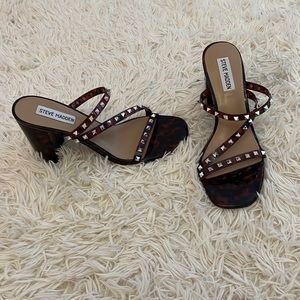 ✨STEVE MADDEN ✨ Tangent studded heel/size 7.5
